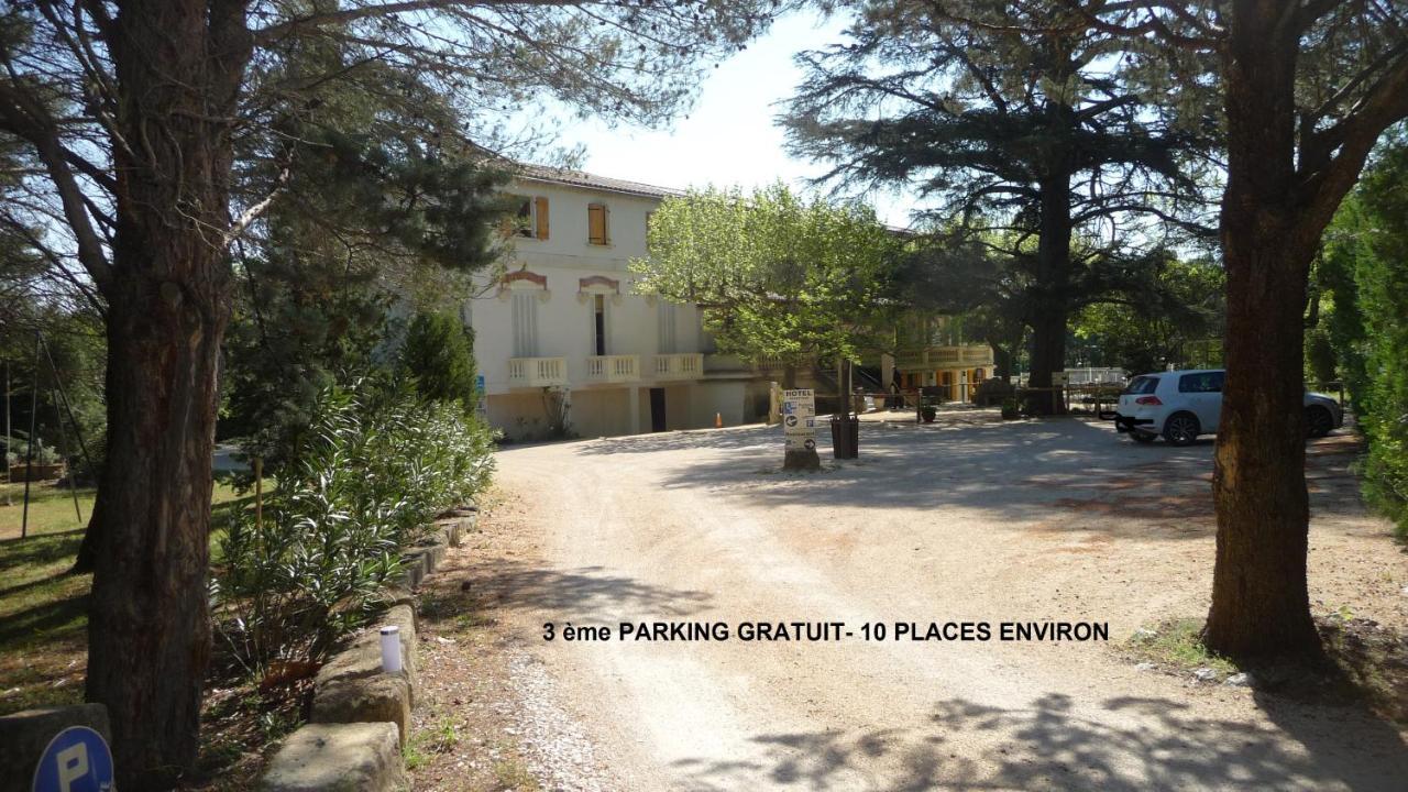 Hotel Restaurant Le Colombier Remoulins Exterior photo